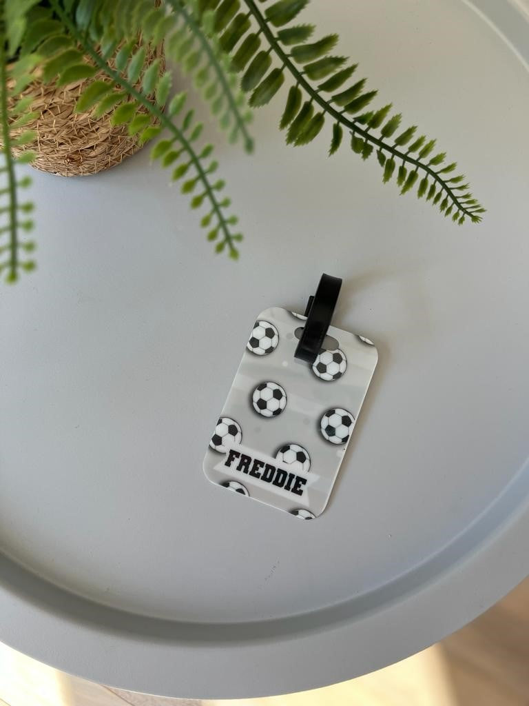 Football Bag Tag