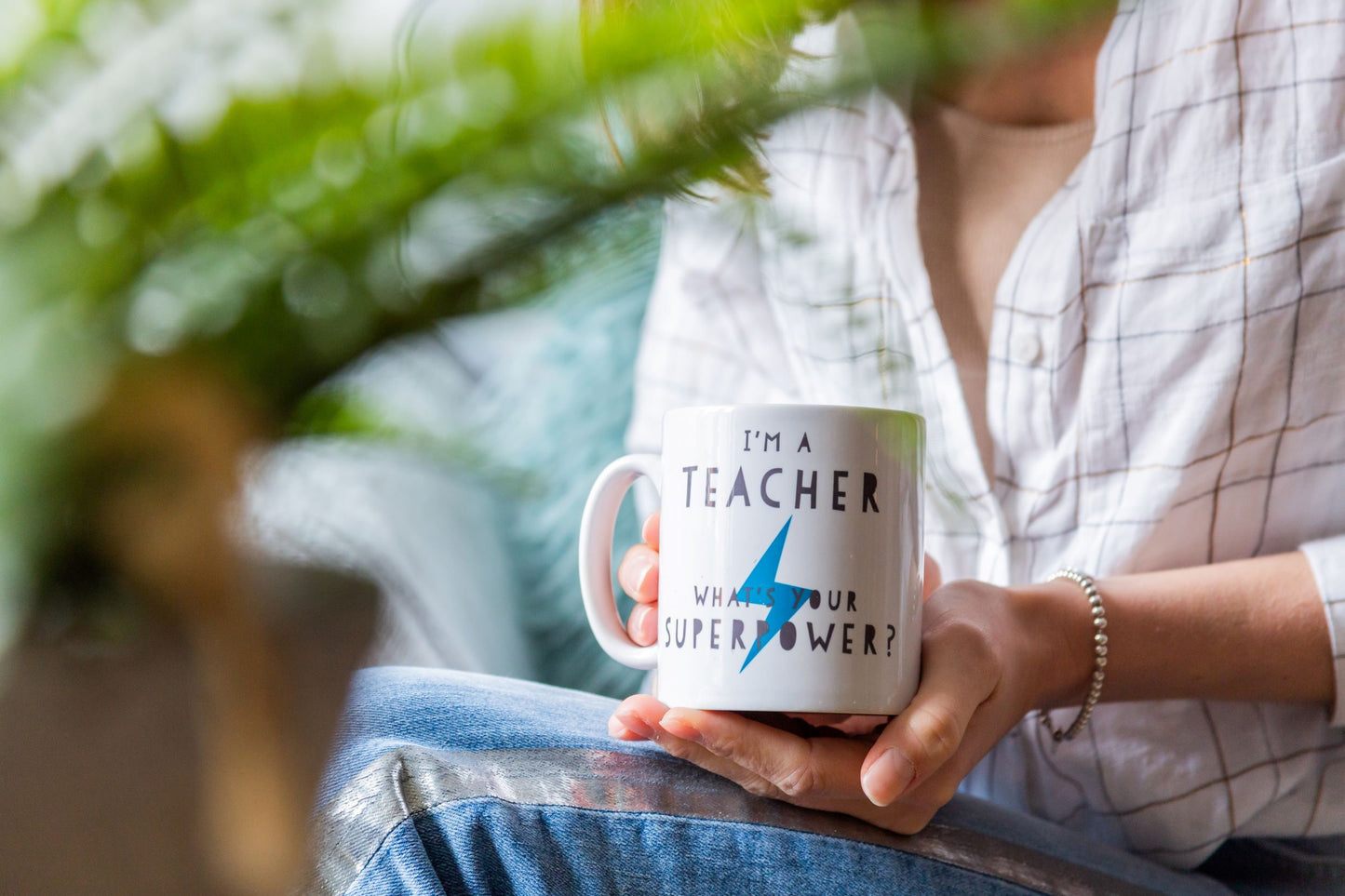 Teaching Assistant Ceramic Mug - I’m a TA, what’s your superpower?, TA Gift