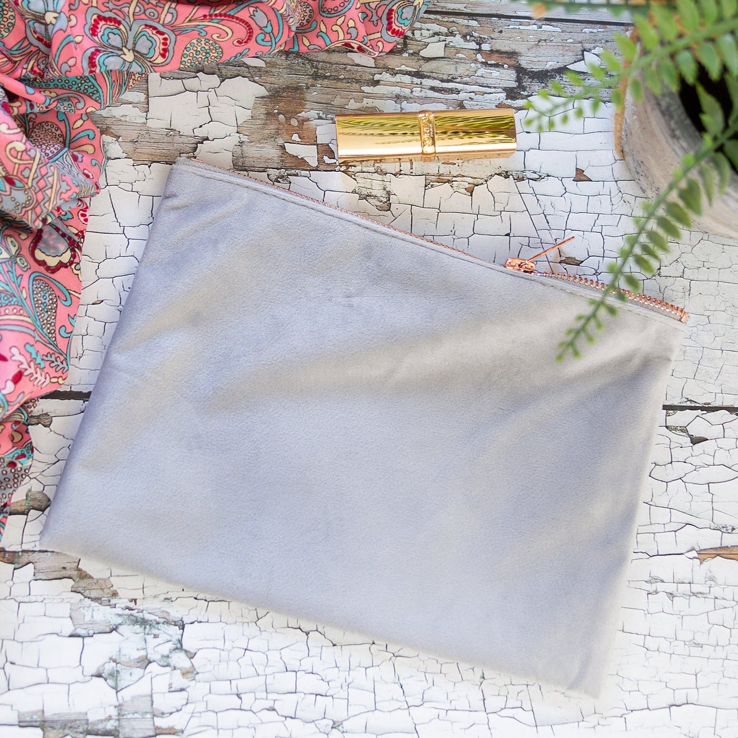 Velvet Make Up Bag for Mum, Personalised Cosmetic Bag, Gift for Grandma, Nan, Nana, Nanny